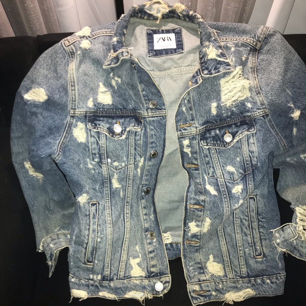 Zara Mens Jean Jacket
